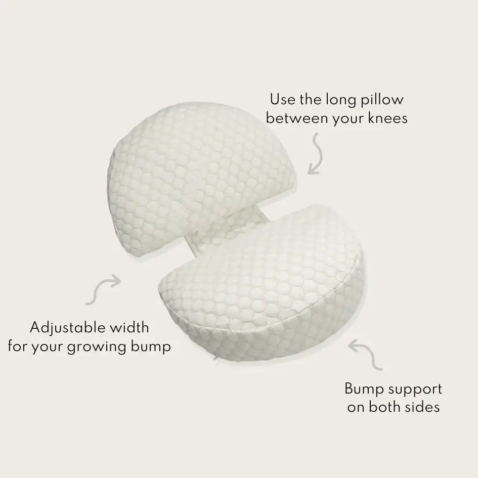 Pregnancy Pillow CocoonBump - grows with you