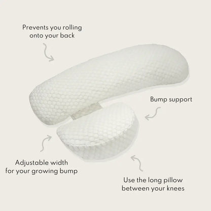 Pregnancy Pillow CocoonBump - grows with you